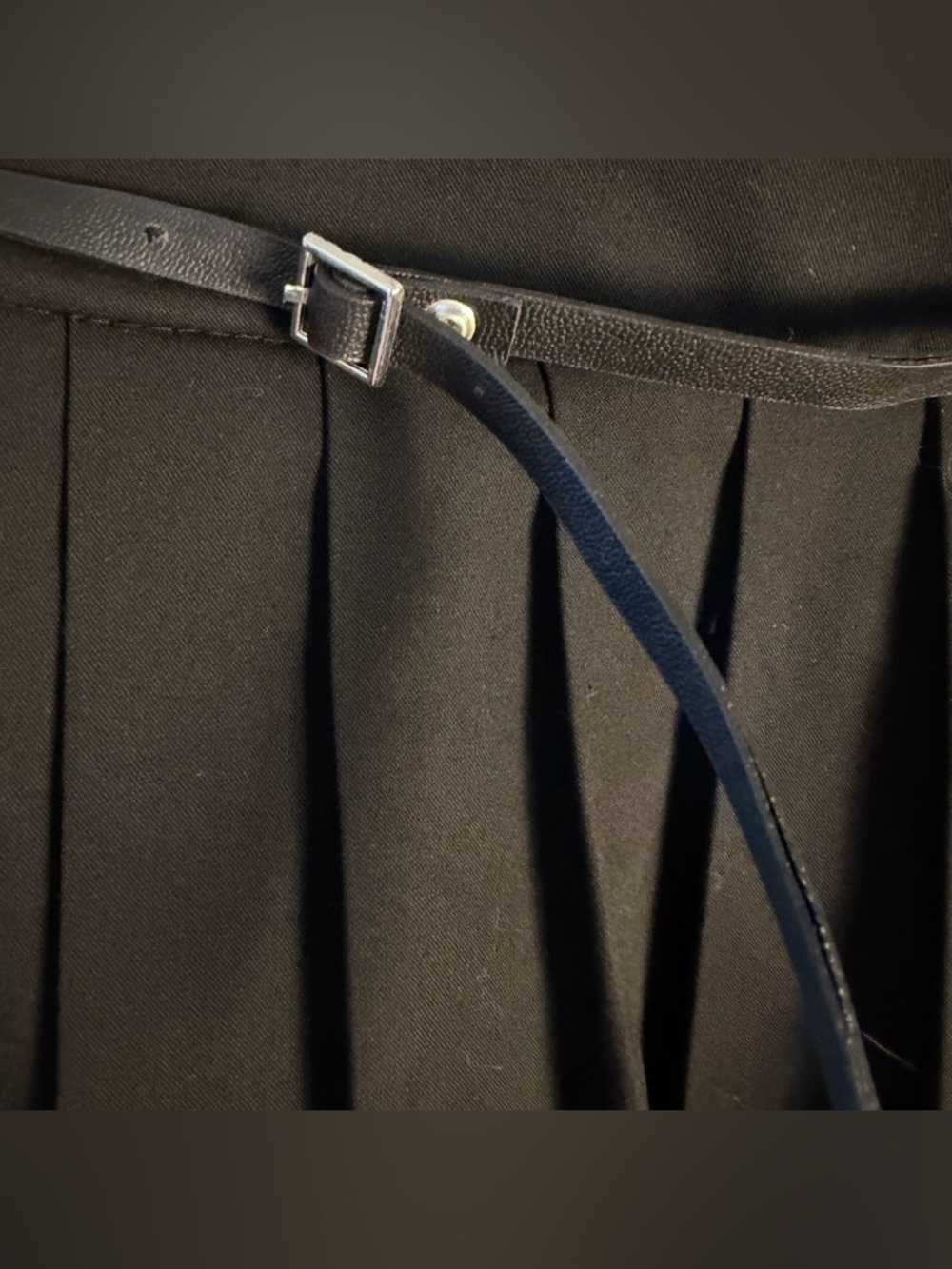 Zara Belted Pleated Skort - Picture 4 of 5